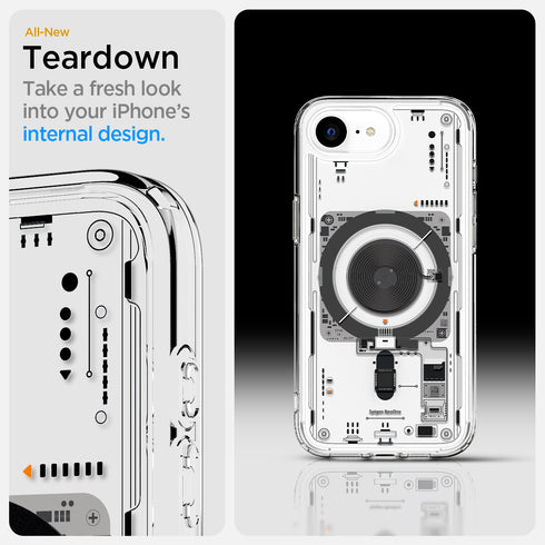 Чехол Spigen для iPhone 16e – Ultra Hybrid Neo One (MagFit)
